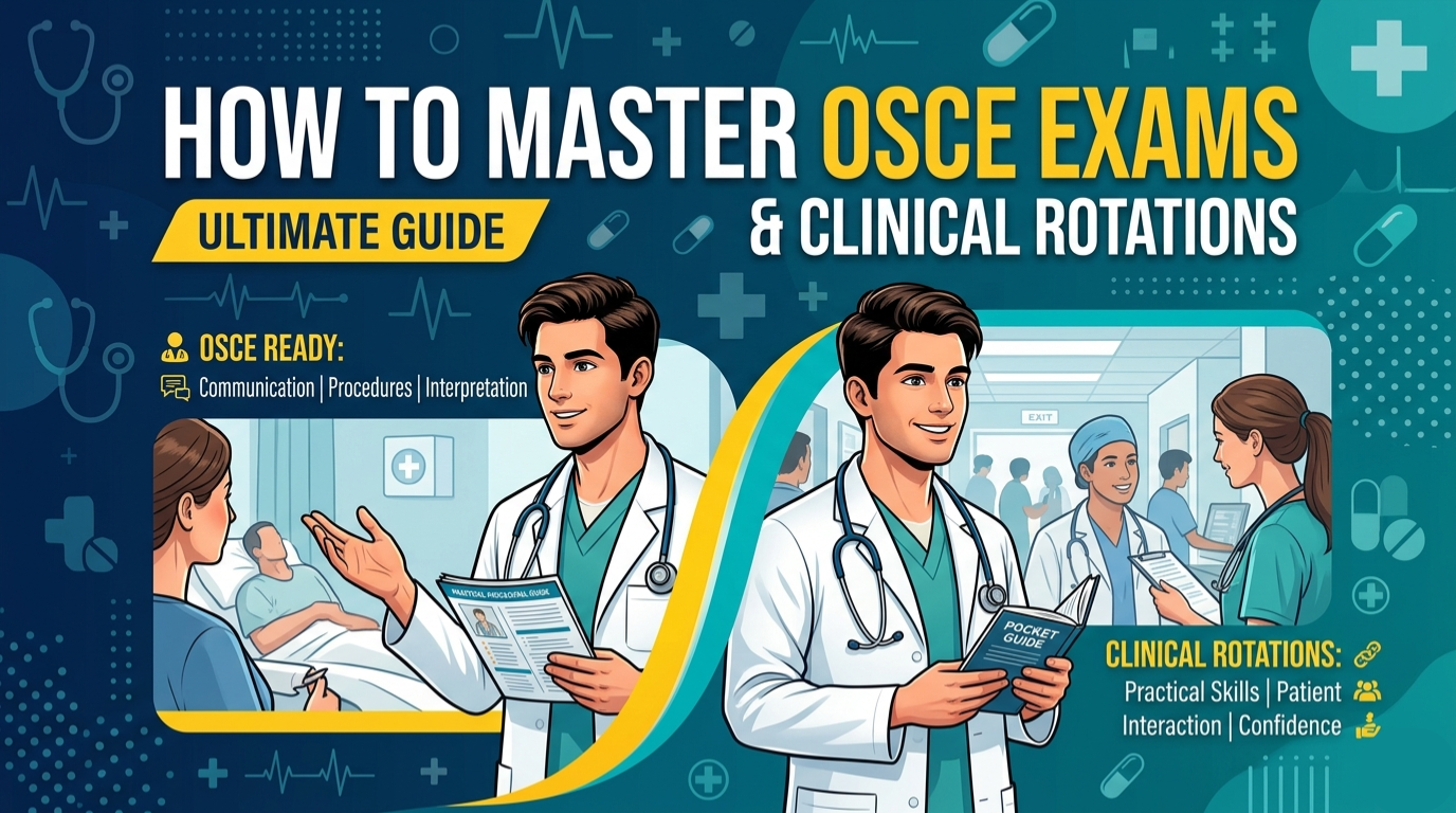 How to Master OSCE Exams & Clinical Rotations