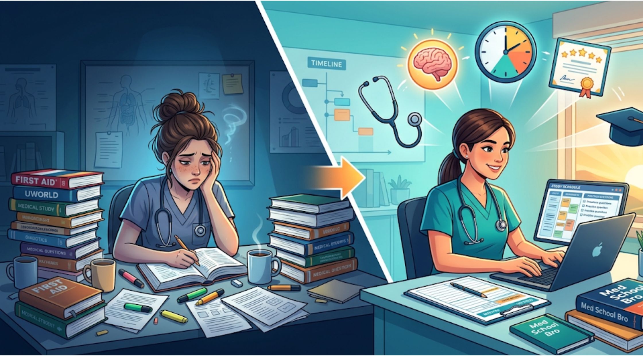 How to Master USMLE Step 1 Without Burning Out